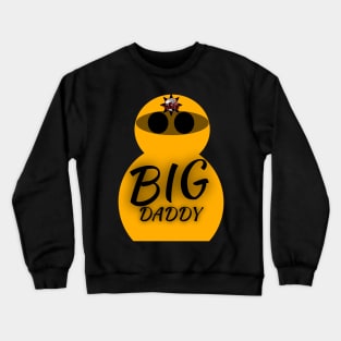 NINJA Big Daddy Gold and Black Crewneck Sweatshirt